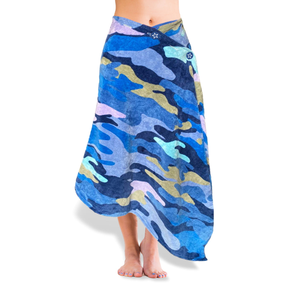 Coastal Camo - Cotton Terry